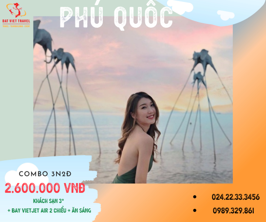 Combo Hà Nội - Phú Quốc giá rẻ 3 ngày 2 đêm